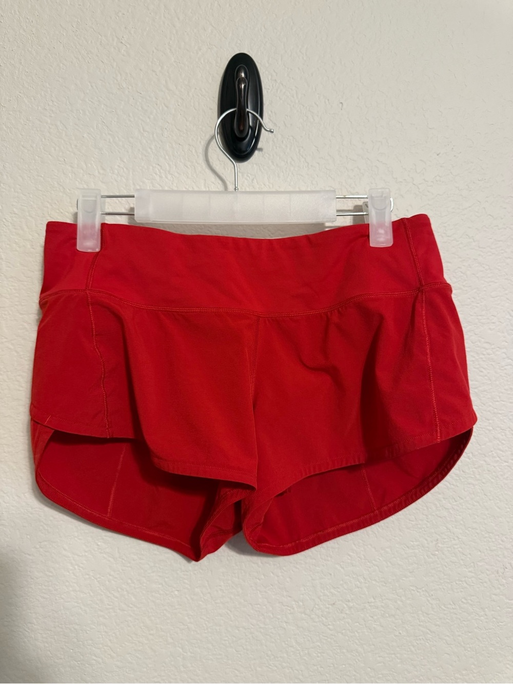 Red LULU Women's Athletic Shorts